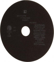 Tru-Maxx - 8" 46 Grit Aluminum Oxide Cutoff Wheel - 1/16" Thick, 1-1/4" Arbor, 4,536 Max RPM, Use with Stationary Tools - Americas Industrial Supply