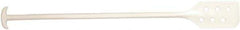 Remco - White Polypropylene Mixing Paddle with Holes - 52" Overall Length - Americas Industrial Supply