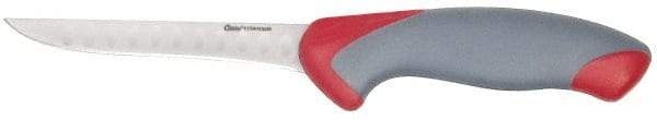 Clauss - 5" Long Blade, Stainless Steel, Fine Edge, Boning Knife - 10-3/4" OAL, Comfort Grip Handle - Americas Industrial Supply