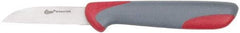 Clauss - 2-1/4" Long Blade, Stainless Steel, Fine Edge, Paring Knife - 7-1/2" OAL, Comfort Grip Handle - Americas Industrial Supply