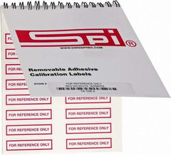 SPI - Inspection Label - Legend: For Reference Only, English, Red & White, 2" Long x 1/2" High, No Coating - Americas Industrial Supply