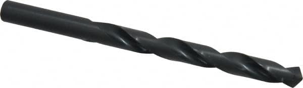 Hertel - 23/64" 118° High Speed Steel Jobber Drill - Oxide Finish, Right Hand Cut, Spiral Flute, Straight Shank, 4-7/8" OAL, Standard Point - Americas Industrial Supply