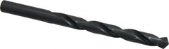 Hertel - 23/64" 118° High Speed Steel Jobber Drill - Oxide Finish, Right Hand Cut, Spiral Flute, Straight Shank, 4-7/8" OAL, Standard Point - Americas Industrial Supply