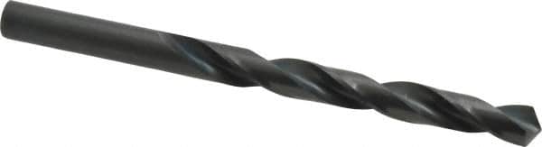 Hertel - Letter U 118° High Speed Steel Jobber Drill - Oxide Finish, Right Hand Cut, Spiral Flute, Straight Shank, 5" OAL, Standard Point - Americas Industrial Supply