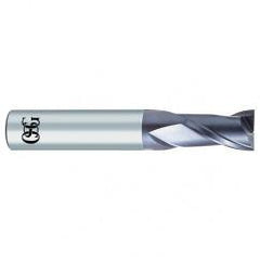 3mm Dia. - 50mm OAL - Diamond CBD - 30° Helix - Square End SE EM - 2 FL - Americas Industrial Supply