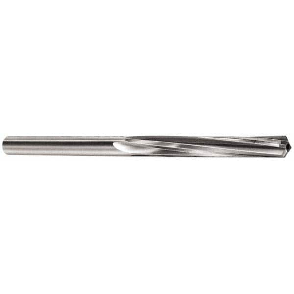 Made in USA - 9/16" Diam, 4 Flute, Carbide-Tipped Straight Shank Core Drill - Americas Industrial Supply