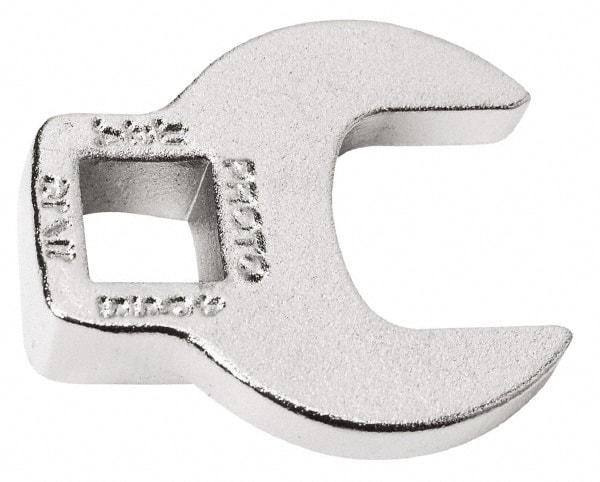 Proto - 3" 3/8" Drive Chrome Open End Crowfoot Wrench - 5.15" Head Diam x 1/2" Head Thickness - Americas Industrial Supply