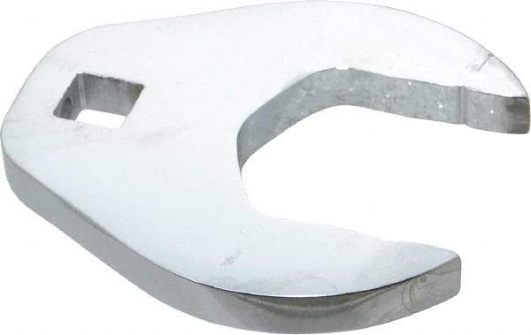 Proto - 1-5/8" 1/2" Drive Full Polish Chrome Open End Crowfoot Wrench - 3-7/32" Head Diam x 1/2" Head Thickness, 3-15/64" OAL - Americas Industrial Supply