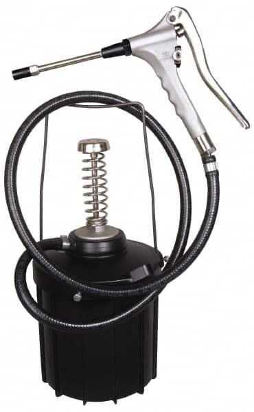 PRO-LUBE - Grease Lubrication 1.25 Gal/Stroke Flow Aluminum Lever Hand Pump - For 11 Lb Container - Americas Industrial Supply