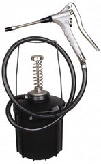 PRO-LUBE - Grease Lubrication 1.25 Gal/Stroke Flow Aluminum Lever Hand Pump - For 11 Lb Container - Americas Industrial Supply