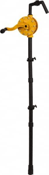 PRO-LUBE - Oil Lubrication 1 Stroke/Gal Flow Polypropylene Rotary Hand Pump - Exact Industrial Supply