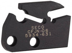 Seco - 0.197" Blade Width, 7.02" OAL, Single End Indexable Cut-Off Blade - 0.866" Max Depth of Cut, CFJN Blade, MDT Series - Americas Industrial Supply