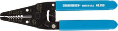 Channellock - 7" OAL, 20-10 AWG Capacity, Wire Stripper & Cutter - Plastic Cushion Handle - Americas Industrial Supply