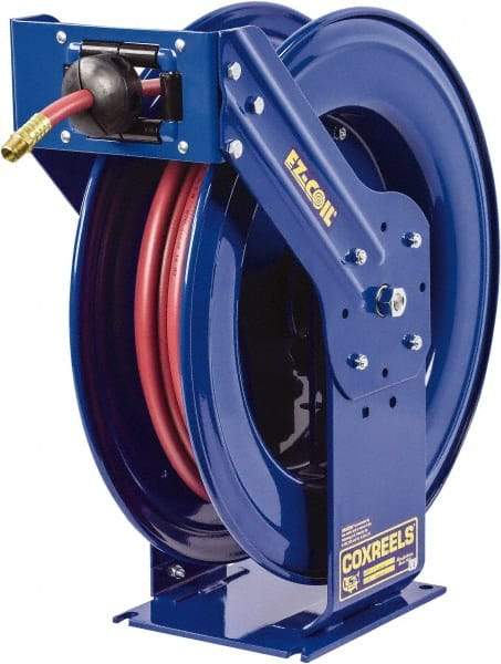 CoxReels - 75' Spring Retractable Hose Reel - 4,000 psi, Hose Included - Americas Industrial Supply