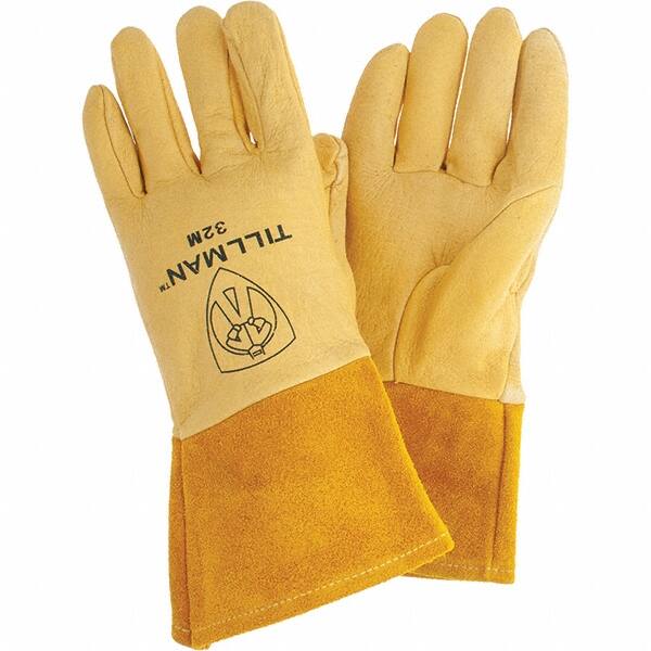TILLMAN - Welder's & Heat Protective Gloves - PIGSKING MIG WELDER'S CARDED-M - Americas Industrial Supply