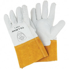 TILLMAN - Welder's & Heat Protective Gloves - MP (L)4"CU TOP/G GOAT/S TIG WLDR GLOVES - Americas Industrial Supply