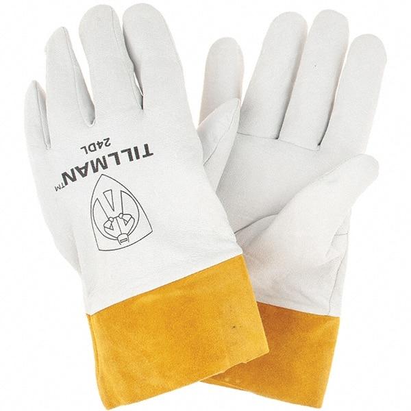 TILLMAN - Welder's & Heat Protective Gloves - MP (L)TOP/G KIDS/SK, 2"CU TIG WLDR GLOVES - Americas Industrial Supply