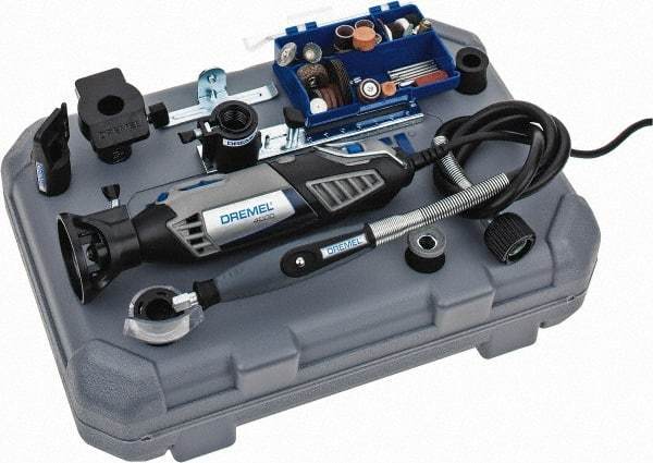 Dremel - 120 Volt, Electric Rotary Tool Kit - 5,000 to 35,000 RPM, 1.6 Amps - Americas Industrial Supply