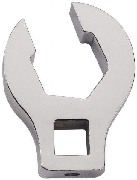 Proto - 7/16" 6 Point 3/8" Drive Chrome Flare Nut Crowfoot Wrench - 29/32" Head Diam x 1/4" Head Thickness, 1-1/2" OAL - Americas Industrial Supply