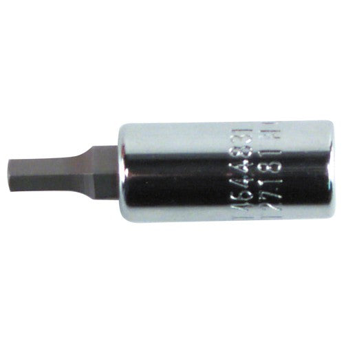 Hex Metric Bit Socket 1/4″ Square Drive with 1/4″ Replaceable Hex Bit 6 mm × 38 mm Overall Length - Americas Industrial Supply