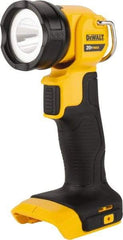 DeWALT - 20 Volts, 110 Lumens, Cordless Flashlight - White, Up to 25 hr Run Time - Americas Industrial Supply