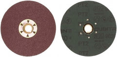 3M - 4-1/2" Diam 5/8-11 Threaded Hole 80 Grit Fiber Disc - Medium Grade, Ceramic, 13,300 Max RPM, Series 982C - Americas Industrial Supply