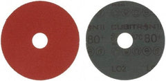3M - 4-1/2" Diam 7/8" Hole 80 Grit Fiber Disc - Medium Grade, Ceramic, 13,300 Max RPM, Series 987C - Americas Industrial Supply