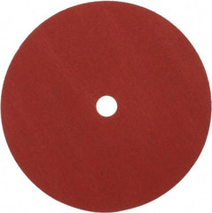 3M - 9-1/8" Diam 7/8" Hole 80 Grit Fiber Disc - Medium Grade, Ceramic, 6,600 Max RPM, Series 987C - Americas Industrial Supply