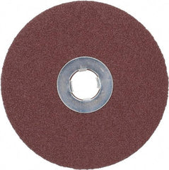 3M - 5" Diam 5/8-11 Threaded Hole 80 Grit Fiber Disc - Medium Grade, Ceramic, 12,000 Max RPM, Series 982C - Americas Industrial Supply