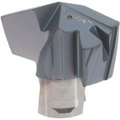 Iscar - Series ICP-2M, 1.004" Diam Grade IC908 140° Replaceable Drill Tip - Carbide, TiAlN Finish, 25 Seat Size, Through Coolant - Americas Industrial Supply