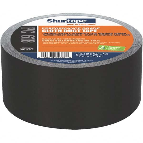 Shurtape - PC 618 Performance Grade, Colored Cloth Duct Tape - Americas Industrial Supply