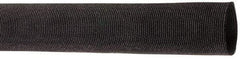 Techflex - 2.07" ID Black Woven Sleeving for Hoses - 100' Long, -50 to 248°F - Americas Industrial Supply