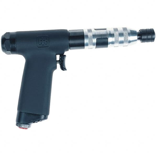 Ingersoll-Rand - 1/4" Bit Holder, 1,650 RPM, Pistol Grip Handle Air Screwdriver - 2.7 to 15.9 In/Lb Torque, 3.25 CFM - Americas Industrial Supply