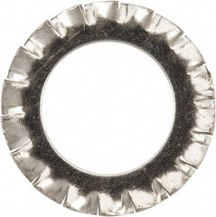 Value Collection - M14 Screw, 15mm ID, Stainless Steel External Tooth Lock Washer - 24mm OD, Uncoated, Grade 316 & Austenitic A4 - Americas Industrial Supply