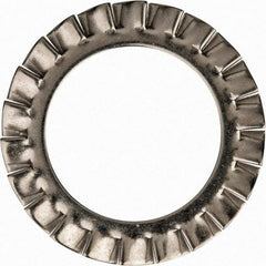 Value Collection - M30 Screw, 31mm ID, Stainless Steel External Tooth Lock Washer - 48mm OD, Uncoated, Grade 316 & Austenitic A4 - Americas Industrial Supply