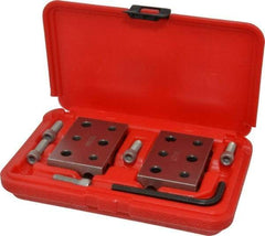 SPI - 0.0001 Squareness Per Inch, 1-2-3 Block Setup Block - 5/16 - 18 Inch Tapped Hole Size, Sold as Matched Pair - Americas Industrial Supply
