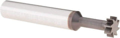 Value Collection - 3/8" x 1/8" Woodruff Keyseat Cutter - 2-1/2" OAL x 3/8" Shank - Americas Industrial Supply