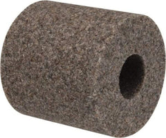 Norton - 60 Grit Aluminum Oxide Type 5 Internal Grinding Wheel - 1" Diam x 3/8" Hole x 1" Thick, 32,470 Max RPM, Type 5 Medium Grade, K Hardness, Vitrified Bond, No Recess - Americas Industrial Supply