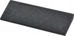 Made in USA - 4-1/2" Long x 1-3/4" Diam x 1/2" Thick, Silicon Carbide Sharpening Stone - Round, Medium Grade - Americas Industrial Supply