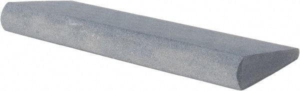 Made in USA - 4-1/2" Long x 1-3/4" Diam x 1/2" Thick, Silicon Carbide Sharpening Stone - Round, Fine Grade - Americas Industrial Supply