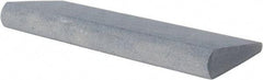 Made in USA - 4-1/2" Long x 1-3/4" Diam x 1/2" Thick, Silicon Carbide Sharpening Stone - Round, Fine Grade - Americas Industrial Supply