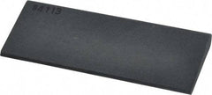 Made in USA - 4-1/2" Long x 1-3/4" Diam x 3/8" Thick, Silicon Carbide Sharpening Stone - Round, Fine Grade - Americas Industrial Supply