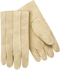 Steiner - Size Universal Wool Lined Fiberglass Heat Resistant Glove - 14" OAL, Slip-On Cuff - Americas Industrial Supply