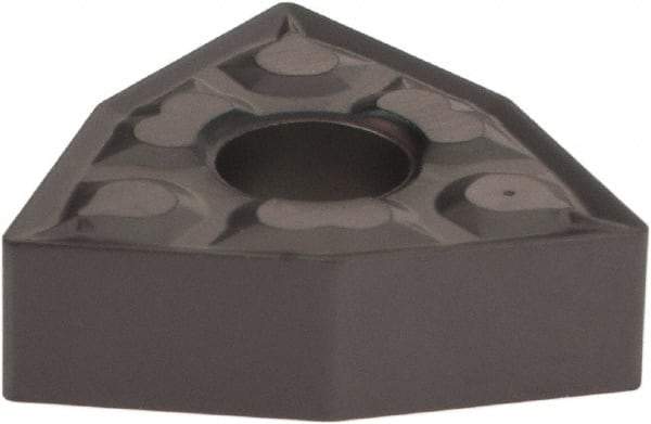 Iscar - WNMG431 TF Grade IC907 Carbide Turning Insert - 80° Trigon, 1/2" Inscr Circle, 3/16" Thick, 1/64" Corner Radius - Americas Industrial Supply