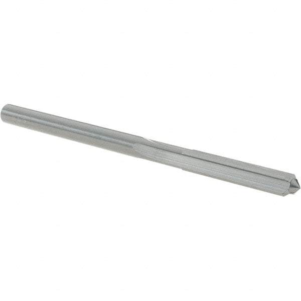 OSG - #19 Solid Carbide Chucking Reamer - Straight Flute, 5/32" Straight Shank, 7/8" Flute Length, 2-3/4" OAL - Americas Industrial Supply