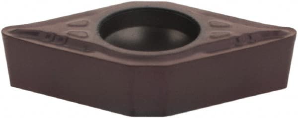 Seco - DCMT32.52 F1 Grade TP1030 Cermet Turning Insert - Uncoated, 55° Diamond, 3/8" Inscr Circle, 5/32" Thick, 1/32" Corner Radius - Americas Industrial Supply