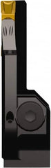 Seco - CFO, External, Left Hand, 2.01" Max Depth of Cut, 4mm Min Groove Width, Indexable Grooving Tool Holder - LC.. 1604.. Insert Compatibility, 1" Shank Height, 1" Shank Width, 6" OAL - Americas Industrial Supply