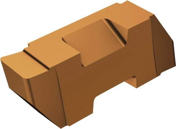 Sandvik Coromant - 3TLGP Grade 1125, 3/32" Cutting Width Carbide Grooving Insert - 3.81mm Max Depth of Cut, Right Hand, 0.19mm Corner Radius, TiCrAlN/TiAlN Finish - Americas Industrial Supply