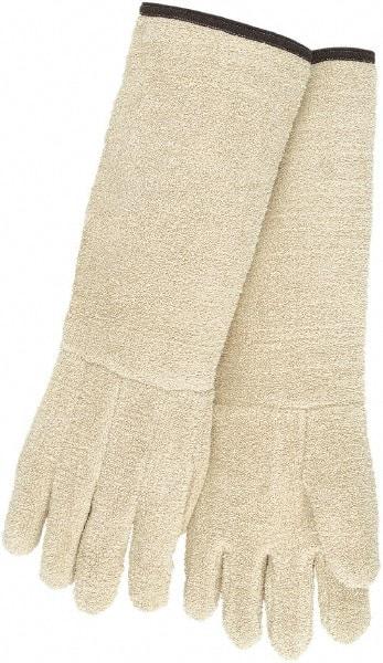 MCR Safety - Welder's & Heat Protective Gloves - 11" 32OZ LRG NTRL 1/PR X-HVYWT TERRY HOTMILL GLV - Americas Industrial Supply