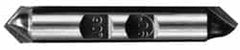 Hertel - 3/4" Diam Double End Cobalt Chamfer Mill - Americas Industrial Supply